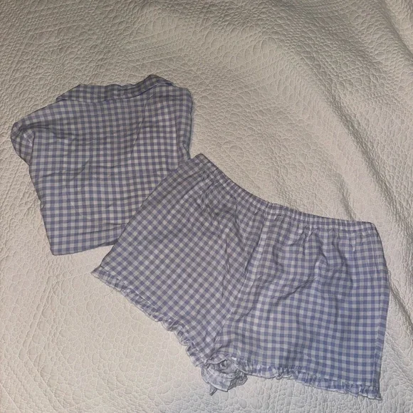 Laura Ashley checkered PJ set - Picture 5 of 5